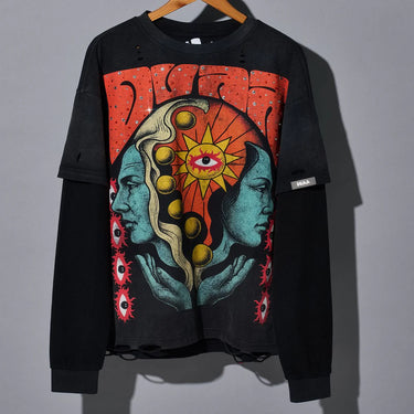 Duaa - World Tour Long Sleeve Tee - Black - Clique Apparel