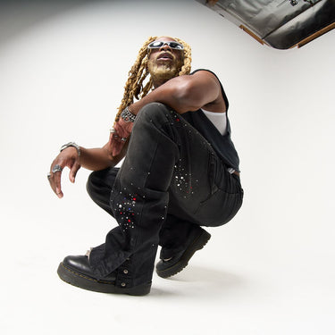Duaa - Guidance Denim Jean - Black - Clique Apparel