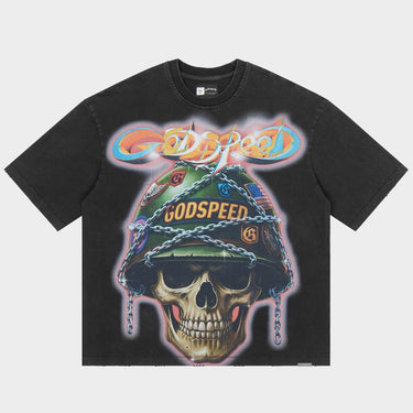 Godspeed - Badges Of Honor Tshirt - Black - Clique Apparel