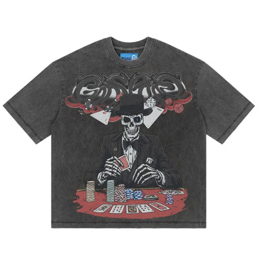Godspeed - High Stakes Tee - Grey Wash - Clique Apparel
