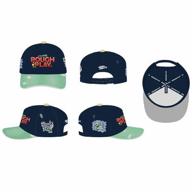 RoughPlay - Vintage Snapback Blue Green Red RoughPlay - Clique Apparel