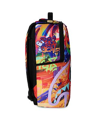 Sprayground - Peanut Snoopy Street Art Backpack - Clique Apparel