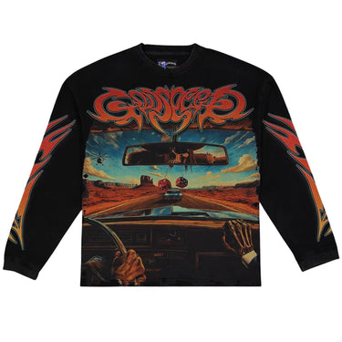 Godspeed - On The Run Long Sleeve - Black - Clique Apparel