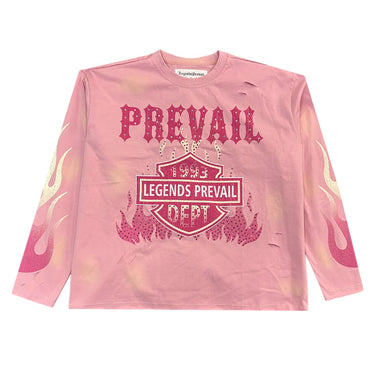 LP - Motor Flame LS Pink - Clique Apparel