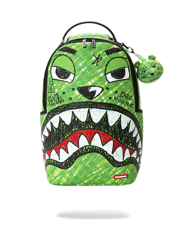 Sprayground - Moneybear Chomp & Keychain Backpack - Clique Apparel
