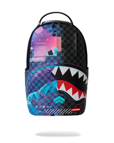 Sprayground - Dark Frequency Shark Backpack - Clique Apparel