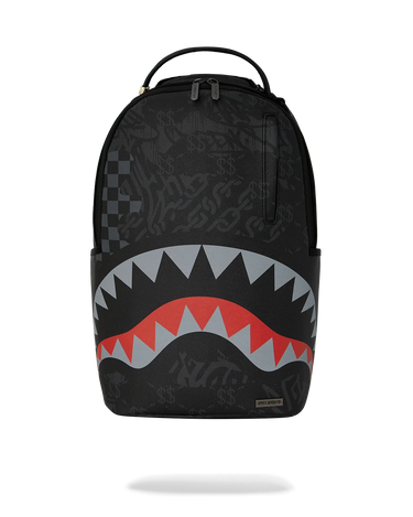 Sprayground - 4AM Red Shark Backpack - Clique Apparel