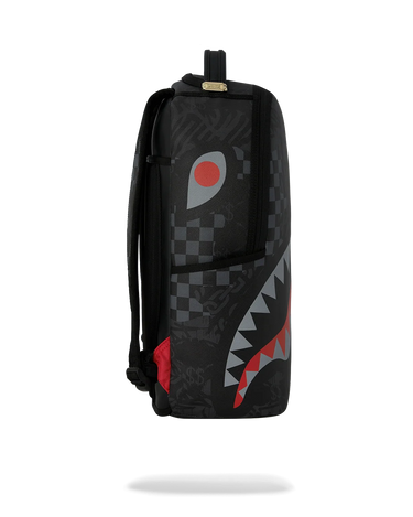 Sprayground - 4AM Red Shark Backpack - Clique Apparel
