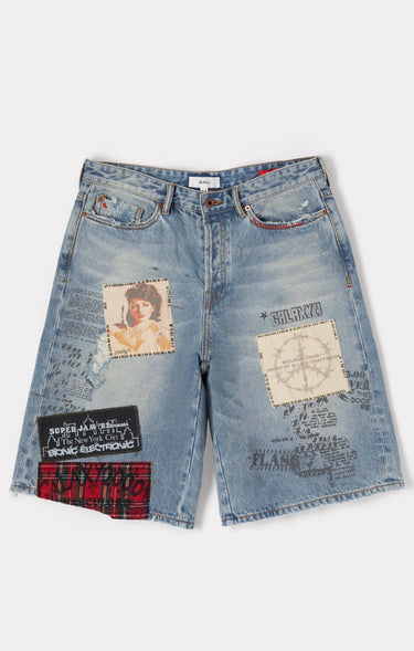 BLDG4 - Lloyds Shorts - Blue - Clique Apparel