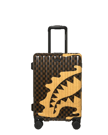 Sprayground - Designer Drip Effect carry On Luggage - Clique Apparel