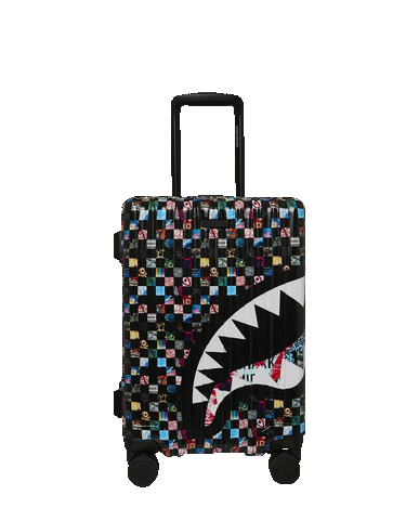 Sprayground - Sharkverse Universe Carry On Luggage - Clique Apparel