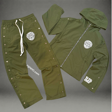 Legends Prevail - Nylon set 2026- Olive Green - Clique Apparel