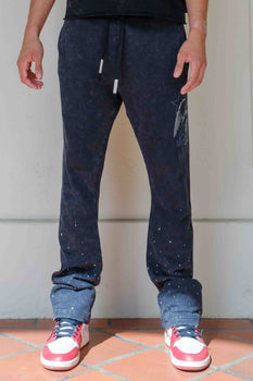 First Row - Made In Heaven Shining Angel Joggers - Black - Clique Apparel