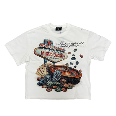 Mixed Emotion - Lottery Tee - White - Clique Apparel