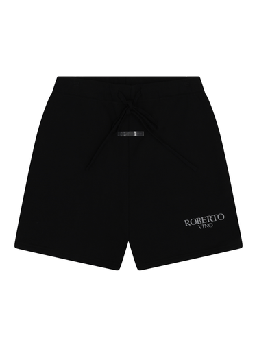 Roberto Vino Milano - R Embroidery Shorts - Black - Clique Apparel