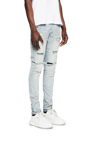 Purple - P001 Light Indigo Paint Jeans (LIP) - Clique Apparel