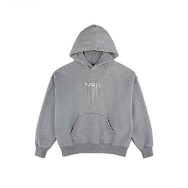 PURPLE BRAND - Trademark Drip Hoodie (Grey) - Clique Apparel