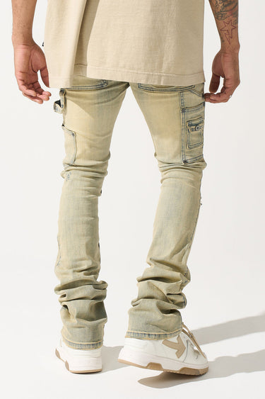 Serenede - Cedar Stacked Jeans - Earth - Clique Apparel