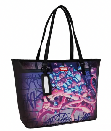 Sprayground - Pink Panther Diamomd Heist Tote Bag - Clique Apparel