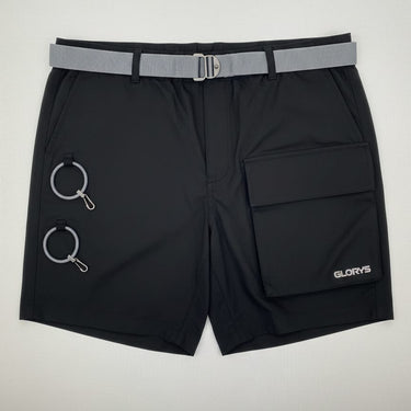 Valabasas - Cargo Compact Shorts - Jet Black - Clique Apparel