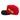 RoughPlay - Red Black Bandaid Snapback