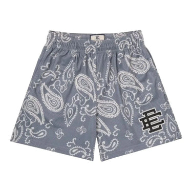 EE Shorts - EE Grey Paisley - Clique Apparel