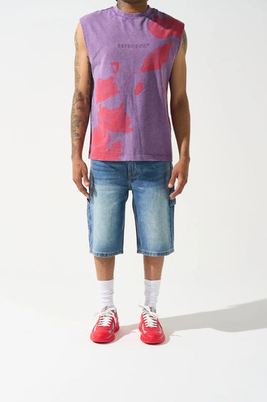 Serenede - Sapphire Denim Shorts - Clique Apparel