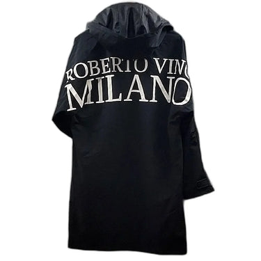 Roberto Vino Milano - Black Hooded Coat - Clique Apparel