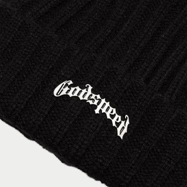 Godspeed - Og Logo Emblem Beanie BLK - Clique Apparel