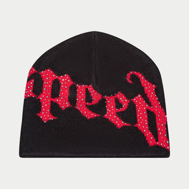 Godspeed - Og Logo Studded Beanie BLk/RED - Clique Apparel