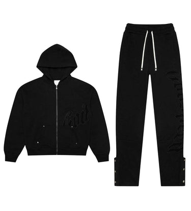 Godspeed - OG Logo Sweatsuit- Double Black - Clique Apparel