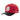 Godspeed - Insignia Leather suede hat- Red black - Clique Apparel