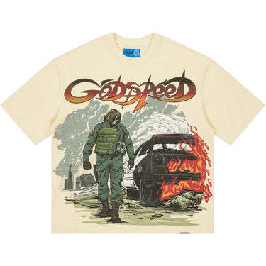 Godspeed- Khaos Tee - Bone - Clique Apparel