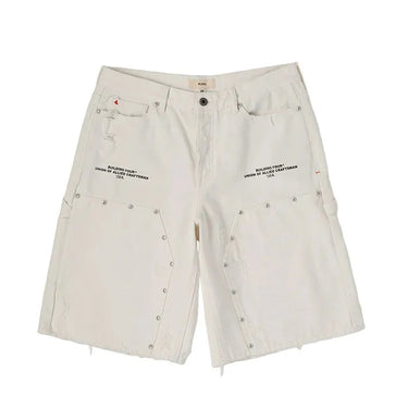 BLDG4 - Antique Villa Shorts - White - Clique Apparel