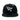 Paper Plane - Queens Crown Snapback Hat - Black - Clique Apparel