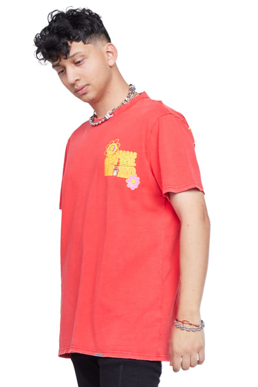 Valabasas - Keep Growing Vintage Tee - Red - Clique Apparel