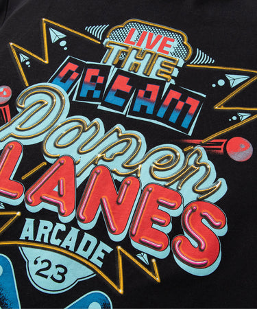 Paper Planes - Player One Tee - Black - Clique Apparel