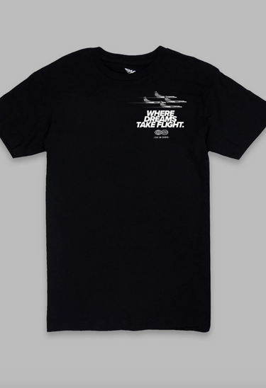 PAPER PLANE TEE- DRAM VALLEY OVERSIZED - Clique Apparel