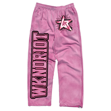 Load image into Gallery viewer, Wnkd Riot - Up the Score Pink Sweats