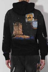 First Row - Act Of Rodeo Washed Hoodie -