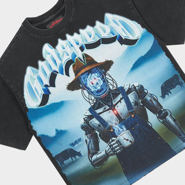 Godspeed - Aura Farm Tshirt - Black Wash - Clique Apparel