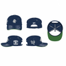 RoughPlay - Vintage Snapback Navy/silver - Clique Apparel