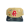 RoughPlay - Vintage Snapback Tan/Navy - Clique Apparel