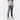 Mixed Emotion - Ash Grey Monogram Jean - Clique Apparel