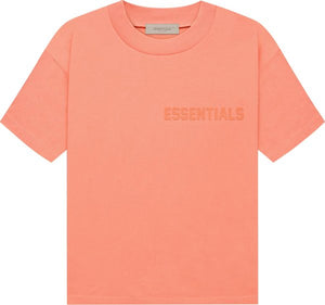 Essentials Fear Of God - Short Sleeve Tee - Coral - Clique Apparel