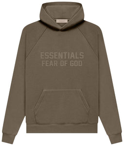 Essentials - Hoodie -Wood