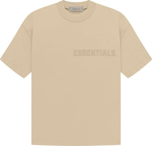 Essentials Fear Of God - Short Sleeve Tee - Sand - Clique Apparel