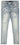 Purple - P001 Light Indigo Paint Blowout Jeans (LIA) - Clique Apparel