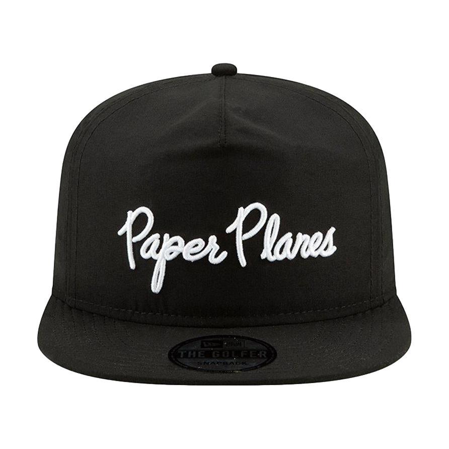 Paper Planes - Navigator Snapback - Black - Clique Apparel