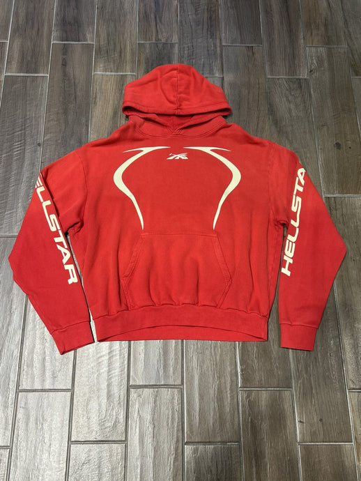 Hellstar - “SPORT HOODIE” - SIZE XL - (RED)